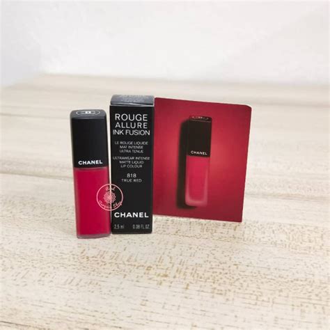 chanel rouge allure ink fusion 818 true red|chanel rouge allure ink fusion.